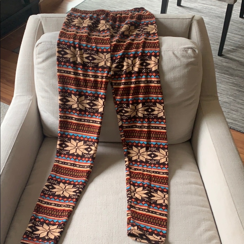 Warm leggings